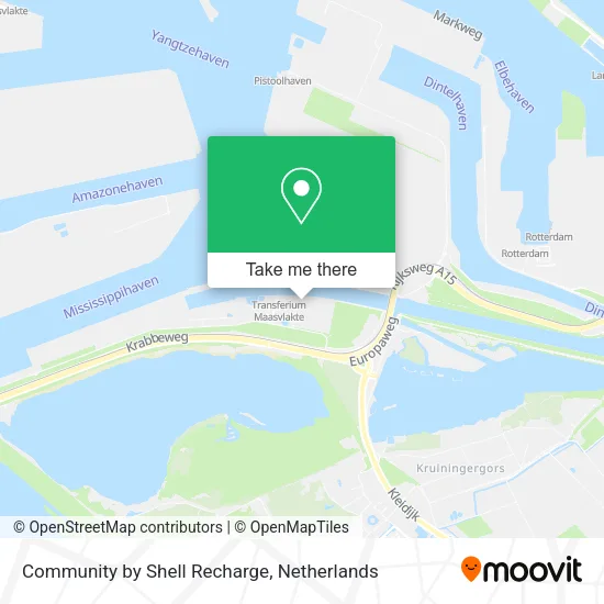 Community by Shell Recharge map