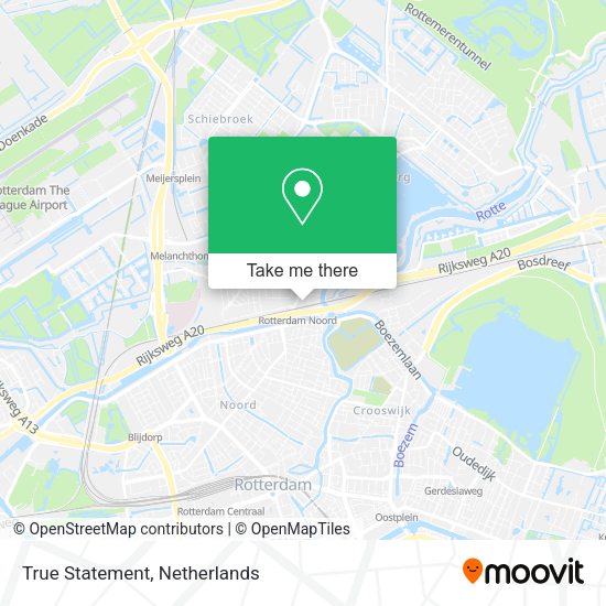 True Statement map