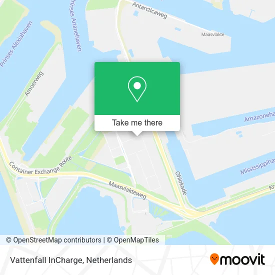 Vattenfall InCharge map