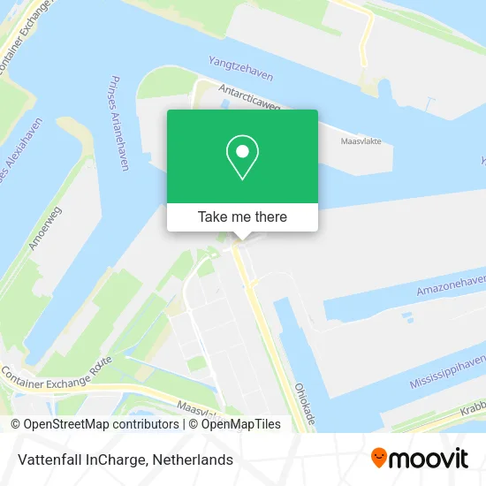 Vattenfall InCharge map