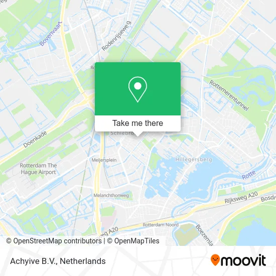 Achyive B.V. map