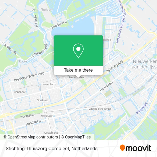 Stichting Thuiszorg Compleet map
