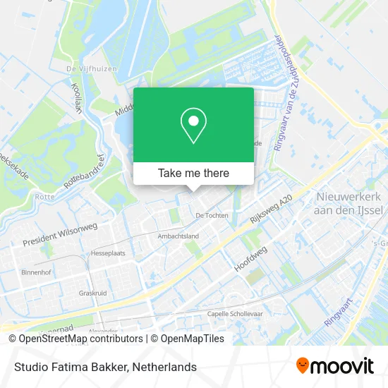 Studio Fatima Bakker map