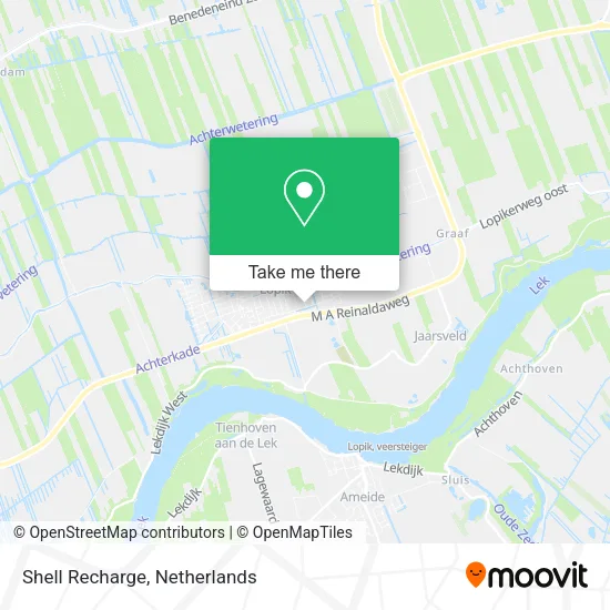 Shell Recharge map