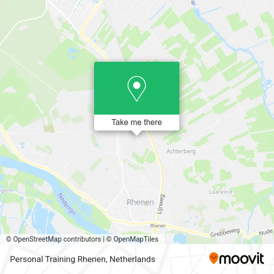 Personal Training Rhenen map