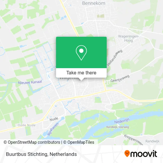 Buurtbus Stichting Karte