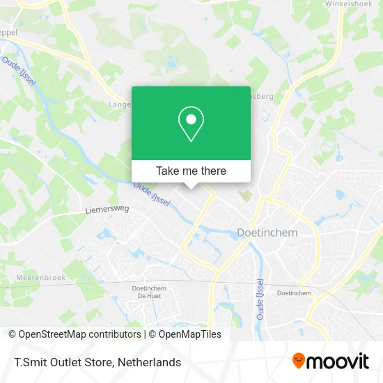 T.Smit Outlet Store map