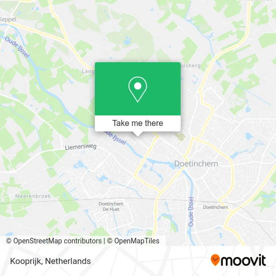 Kooprijk map
