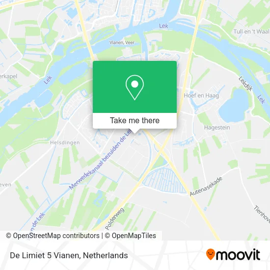 De Limiet 5 Vianen map