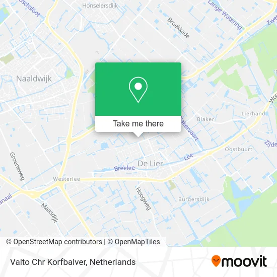 Valto Chr Korfbalver map