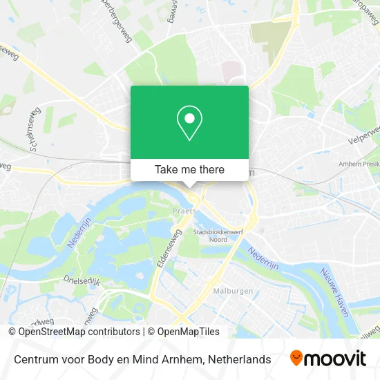 Centrum voor Body en Mind Arnhem Karte