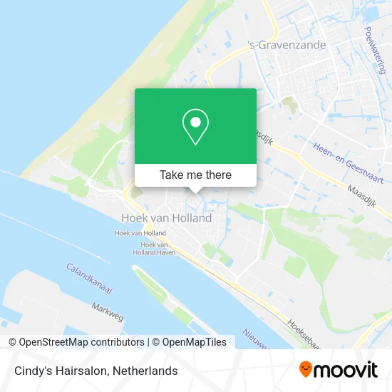Cindy's Hairsalon map