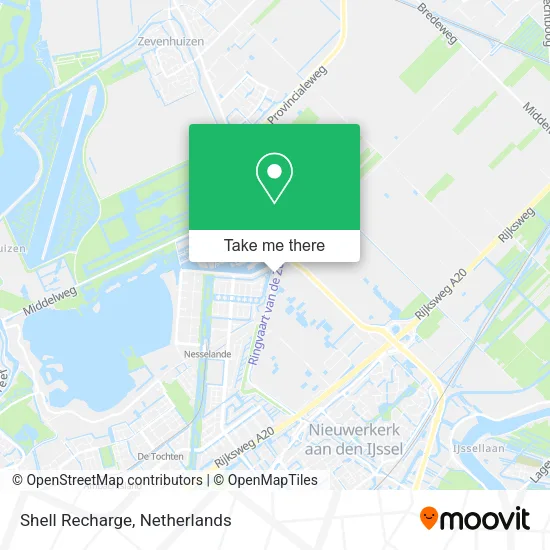 Shell Recharge map