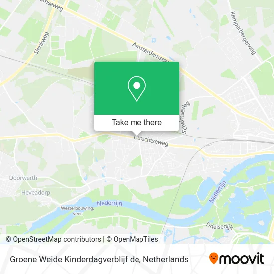 Groene Weide Kinderdagverblijf de map