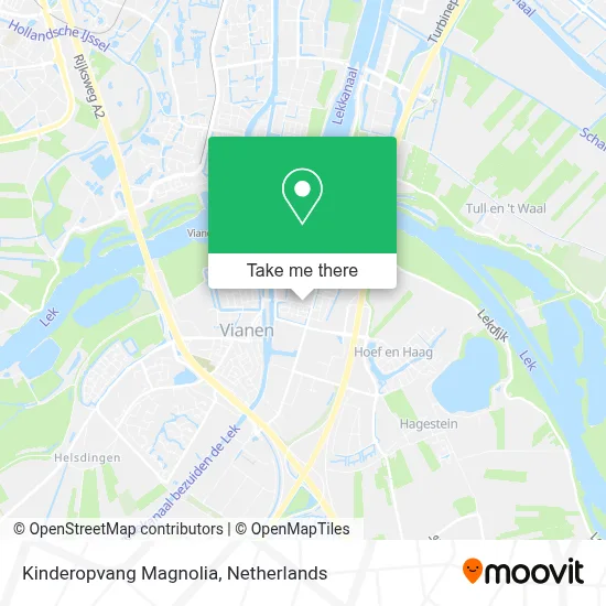 Kinderopvang Magnolia map