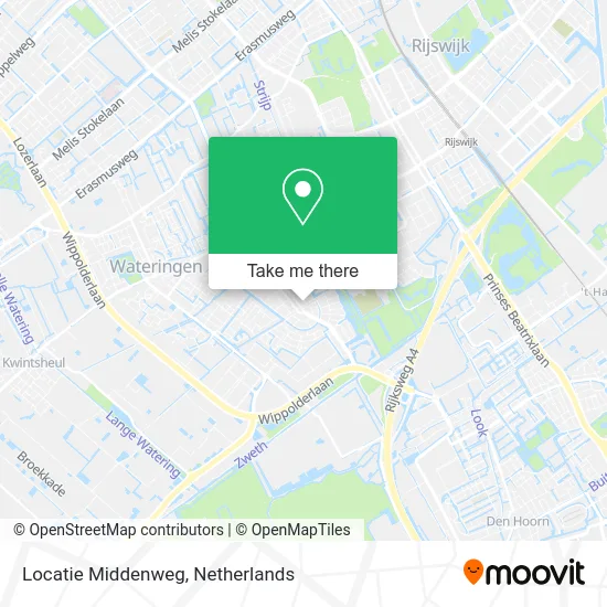 Locatie Middenweg map
