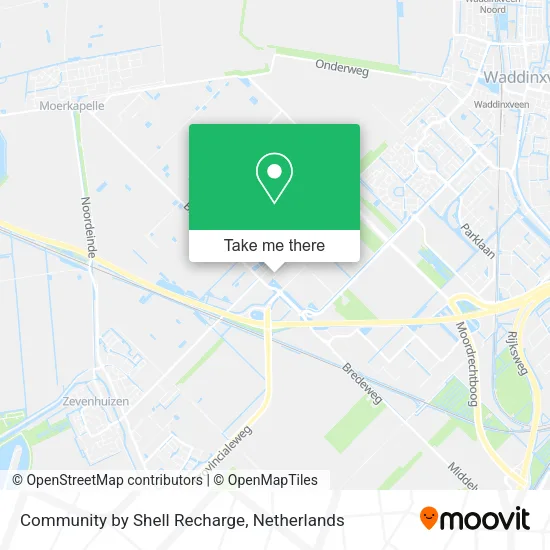 Community by Shell Recharge map