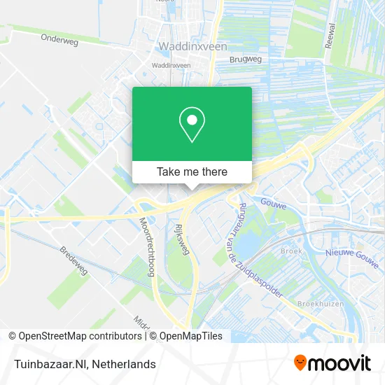 Tuinbazaar.Nl map