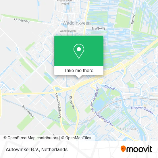 Autowinkel B.V. map