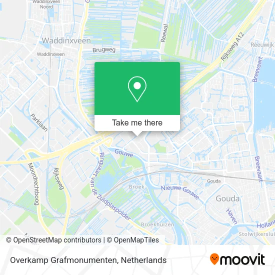 Overkamp Grafmonumenten Karte