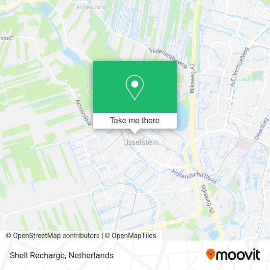 Shell Recharge map