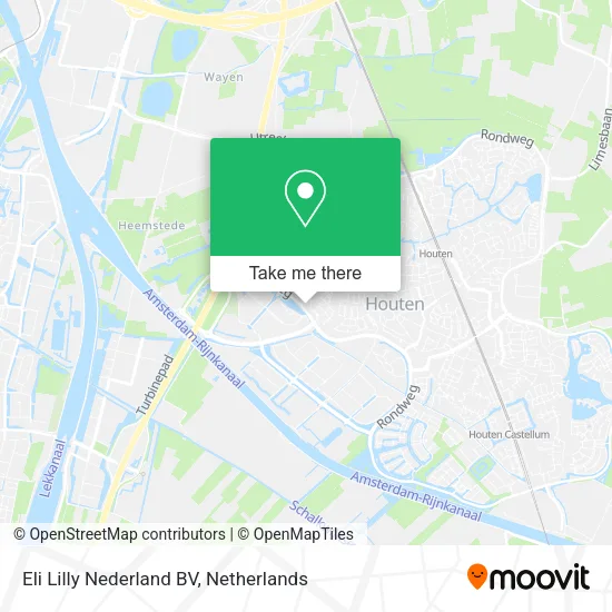 Eli Lilly Nederland BV map