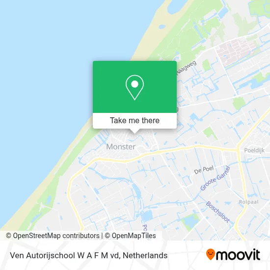 Ven Autorijschool W A F M vd map
