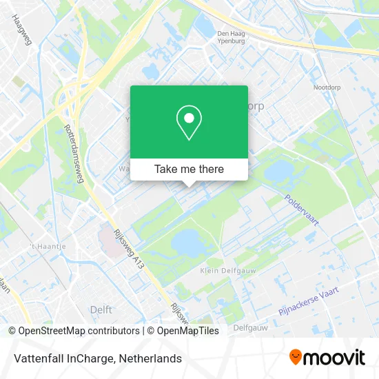 Vattenfall InCharge map