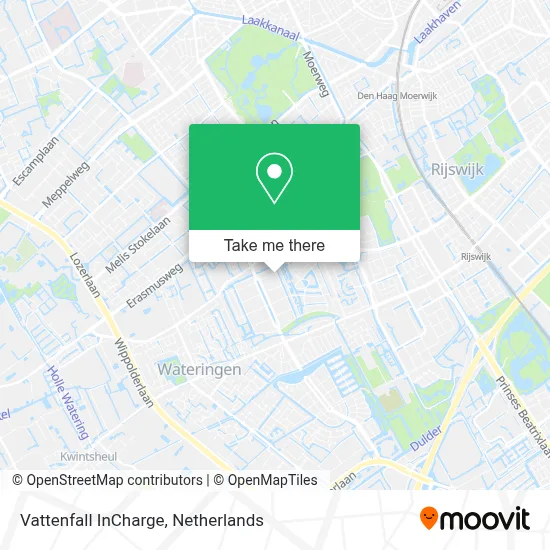 Vattenfall InCharge map