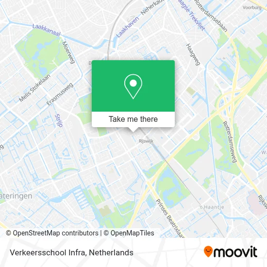 Verkeersschool Infra map