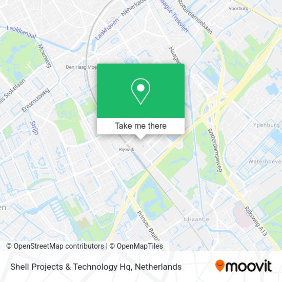Shell Projects & Technology Hq map