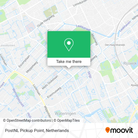 Postnl Afhaalpunt map
