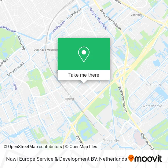 Nawi Europe Service & Development BV map