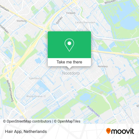 Hair App map