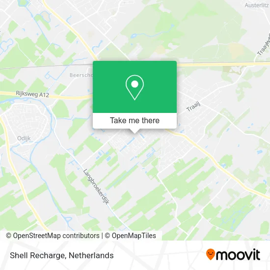 Shell Recharge map