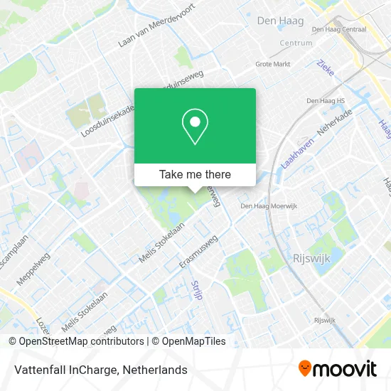 Vattenfall InCharge map