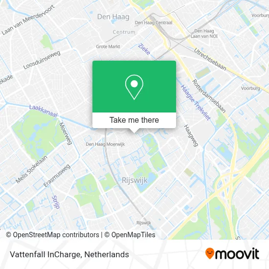 Vattenfall InCharge map