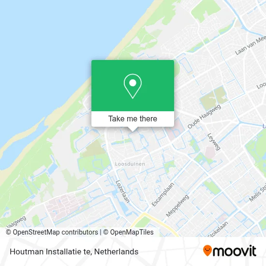 Houtman Installatie te map