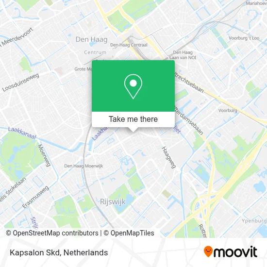 Kapsalon Skd map
