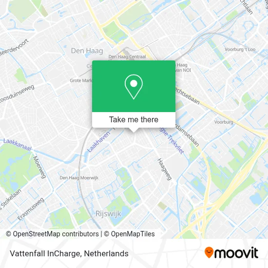 Vattenfall InCharge map