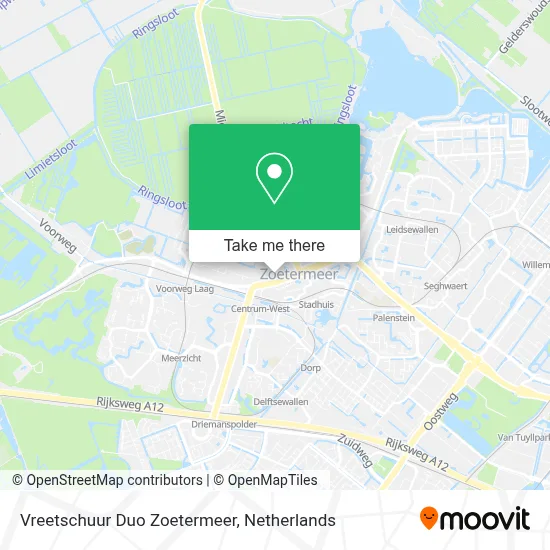 Vreetschuur Duo Zoetermeer map