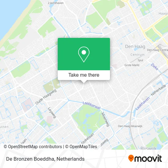 De Bronzen Boeddha map