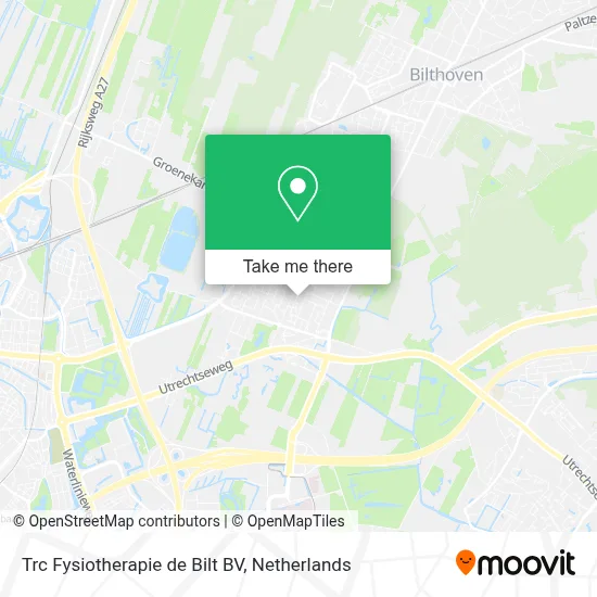 Trc Fysiotherapie de Bilt BV map
