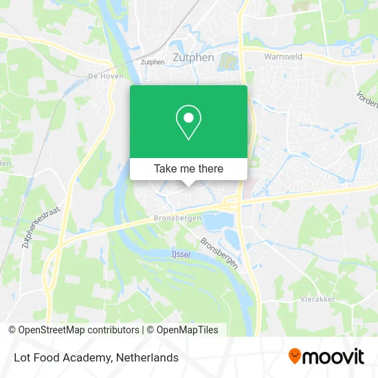 Lot Food Academy map