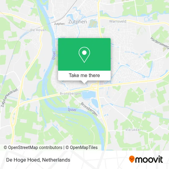 De Hoge Hoed map