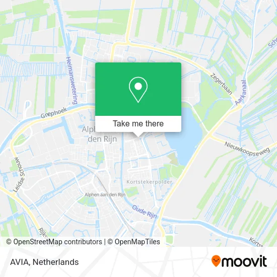 AVIA map