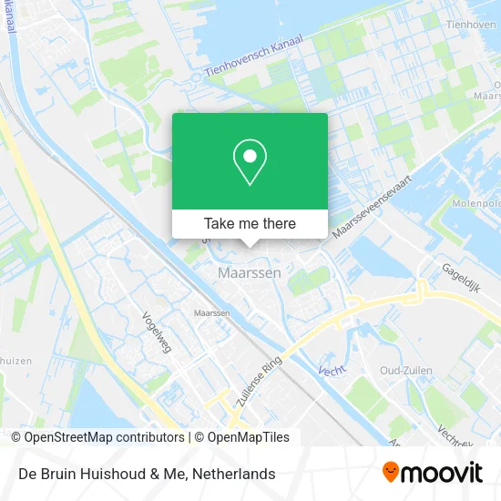 De Bruin Huishoud & Me map
