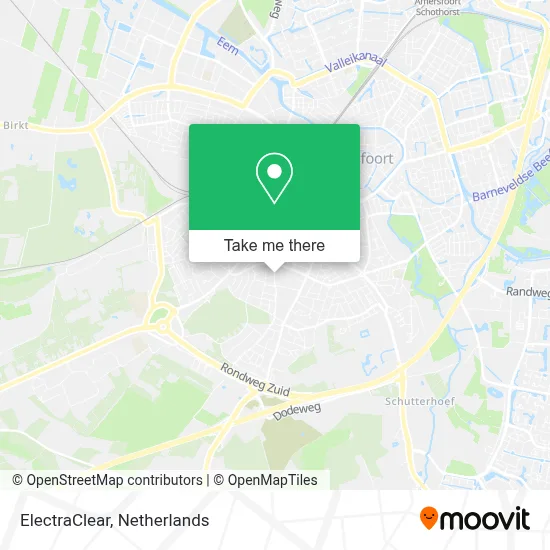 ElectraClear map