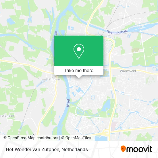 Het Wonder van Zutphen map