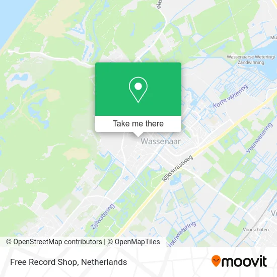 Free Record Shop map